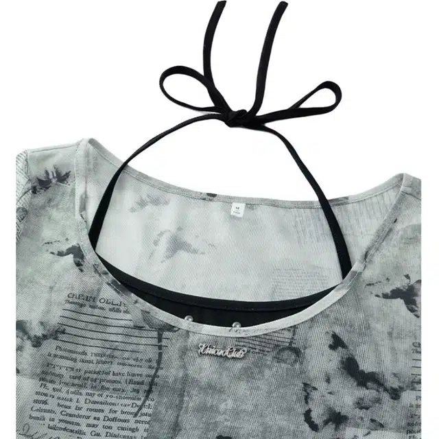 爱依服 美式街头通勤风简约舒适长袖截短上衣 女款