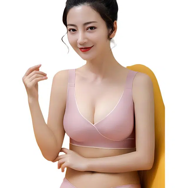 浪莎 无钢圈运动聚拢文胸