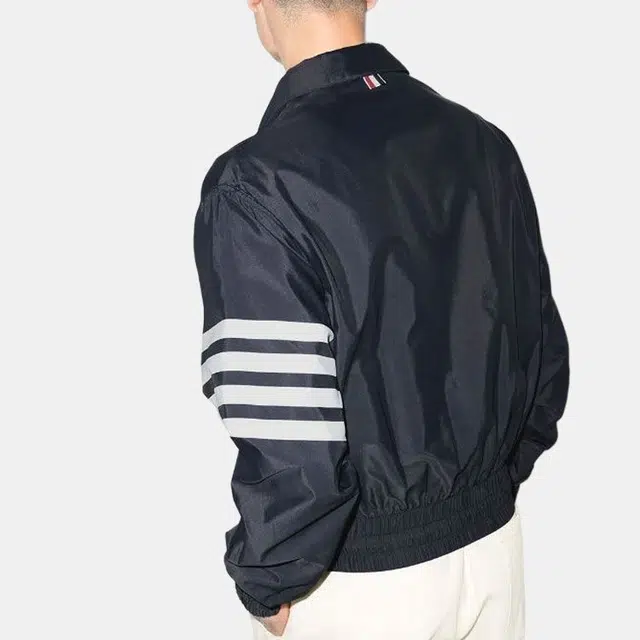 Thom Browne Classic Four-Bar Button Jacket