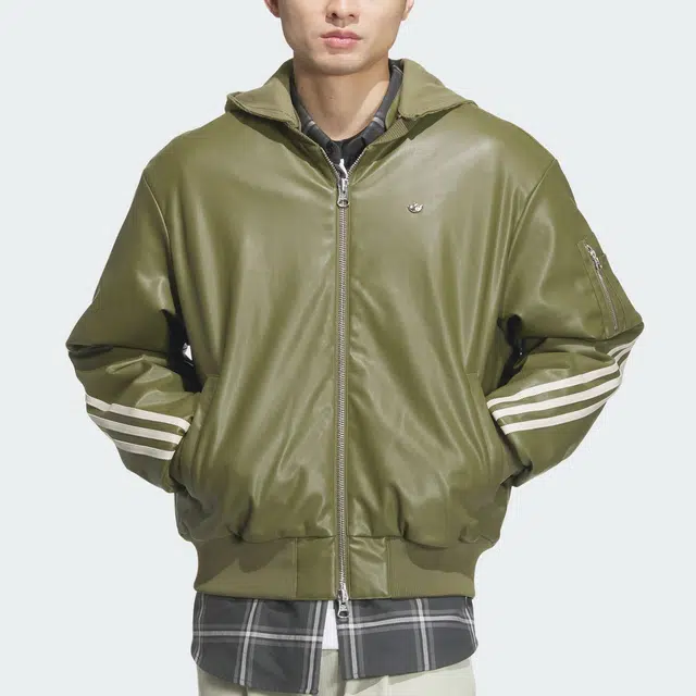 adidas Originals FW24 PU JKT M Deep Olive
