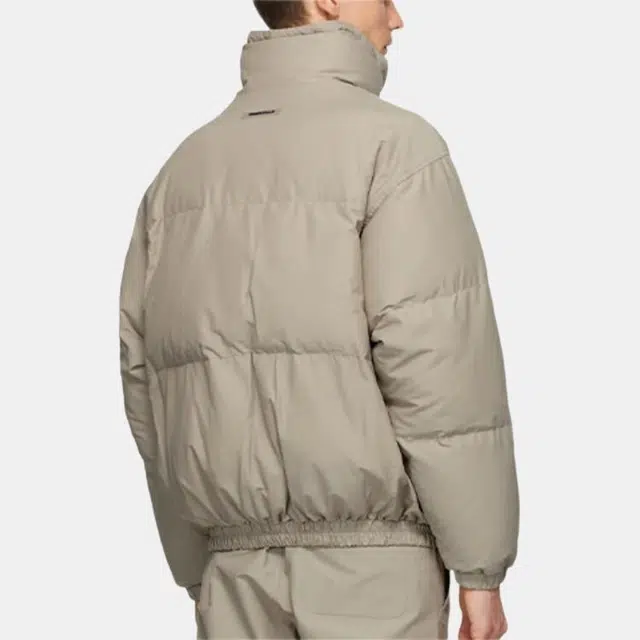 Fear of God Essentials FW20 Puffer Jacket Moss