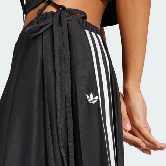 adidas originals RIBBON PLEATED MAXI SKIRT Logo