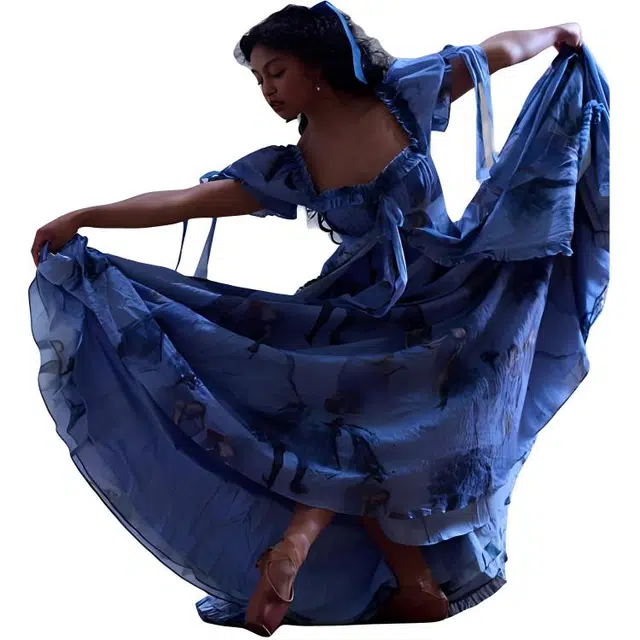 Selkie Collection DEGAS BLUE