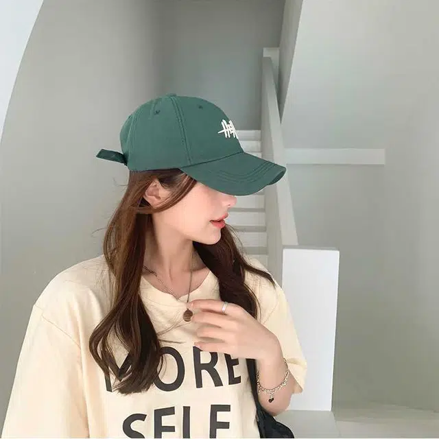 尚先生 韩系英文刺绣时尚百搭棒球帽 简约大头围显脸小户外运动遮阳 棉 鸭舌帽 男女同款情侣款 多色可选