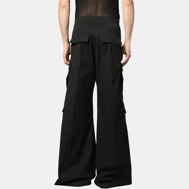 Rick Owens RO SS23 Black Flared Pants