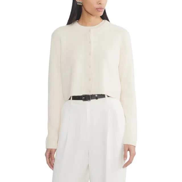 ARITZIA Cashmere Relaxed Crew Cardigan