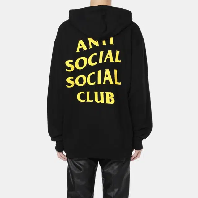 ANTI SOCIAL SOCIAL CLUB x DHL Hoodie Black