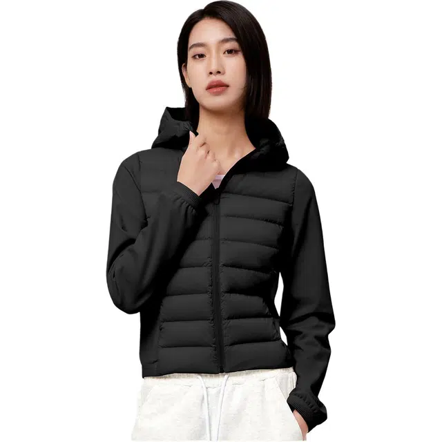 美力城 轻薄系列 保暖透气三防科技百搭修身羽绒服 女款
