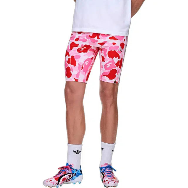 adidas x A BATHING APE FB TIGHTS Logo