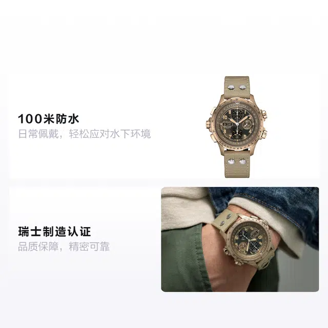 HAMILTON 100 PVD H77916920