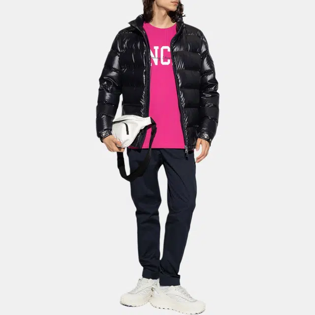 Moncler FW23 Down Jacket Navy