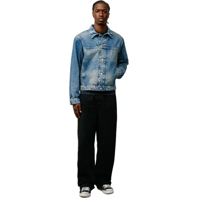 Stussy SS25 TRUCKER JACKET DENIM