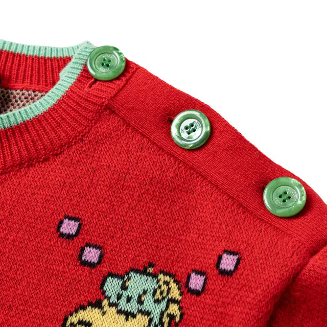 Gucci SS24 GG Dinosaur Print Sweater