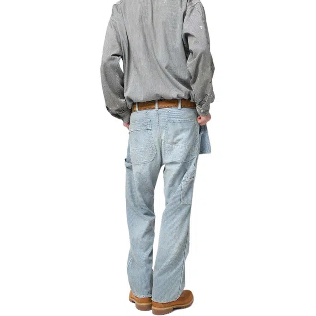 bowwow SS25 HICKORY PAINTER PANTS with SEPARATE APRON