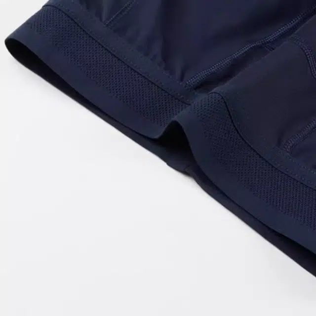 青少年款 安踏儿童 纯色中腰五分针织打底裤 儿童款 深夜蓝