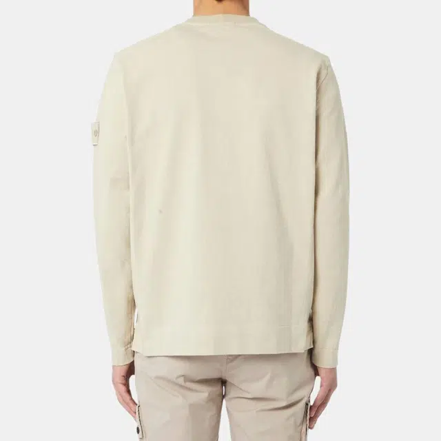 Stone Island Ghost Pieces Khaki Sweatshirt