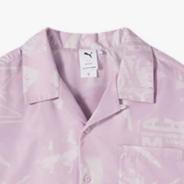 PUMA D AOPSHORTSLEEVE LOGO