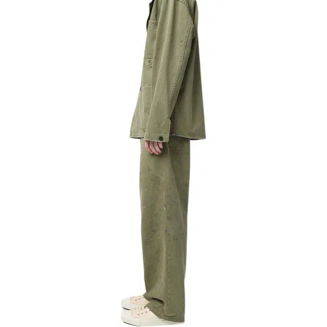 bowwow SS25 USN N-3 TWILL TROUSERS