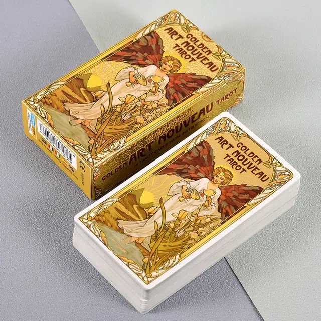 Golden Art Nouveau Tarot