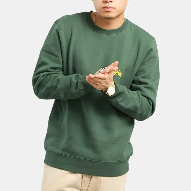 Stussy Basic Crew Hoodie