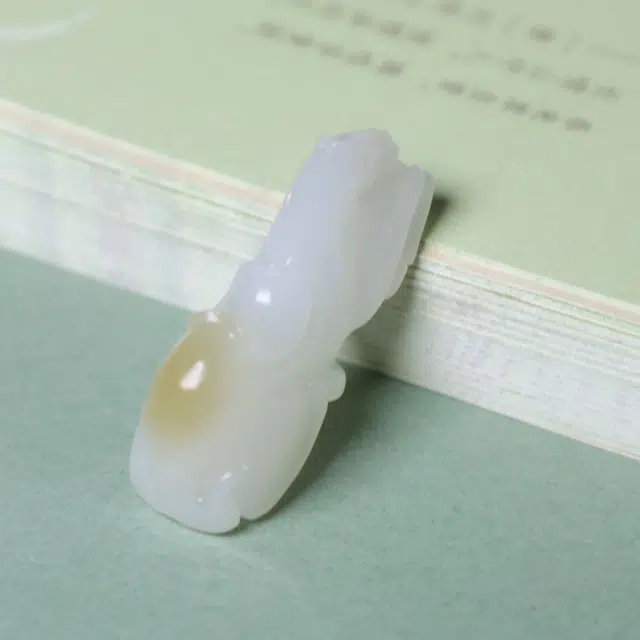 匠心琢玉 马到成功 新中式 国风新潮 和田玉 吊坠 男女同款情侣款 白玉