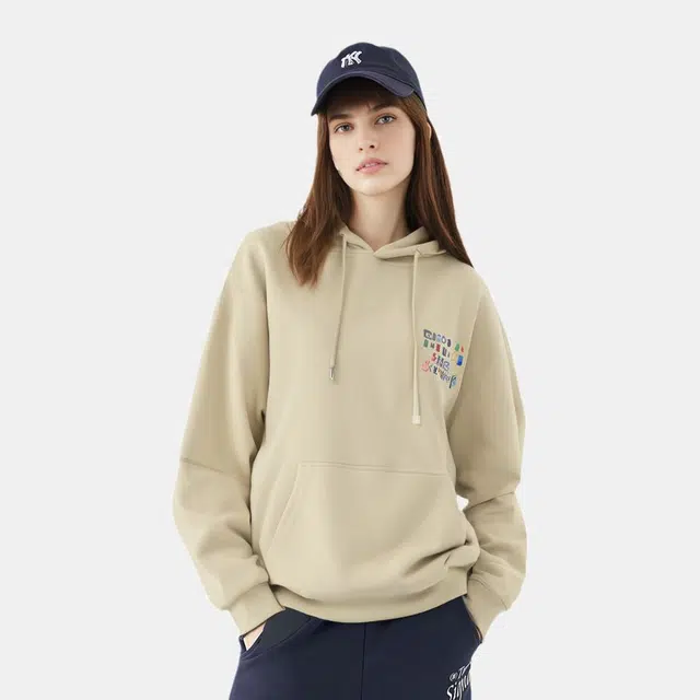 Travis Scott Cactus Jack Eagle Birds Hoodie Beige