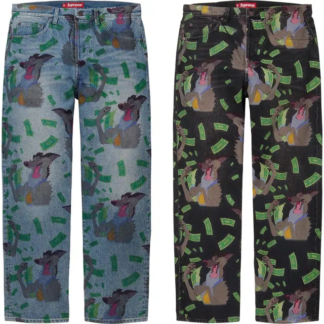 Supreme x All Dogs Go To Heaven FW25 FW25 Loose Fit Jean