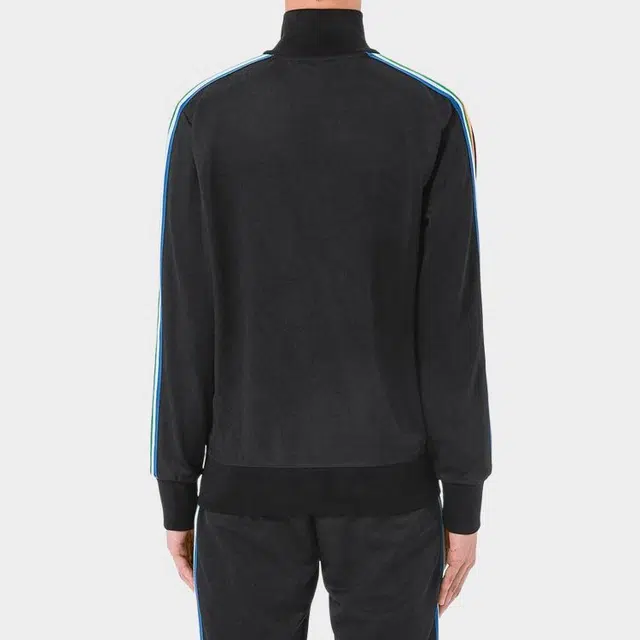 Palm Angels Black Rainbow Track Jacket
