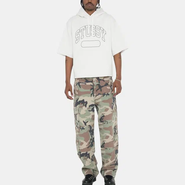 Stussy SS Boxy Cropped Hoodie