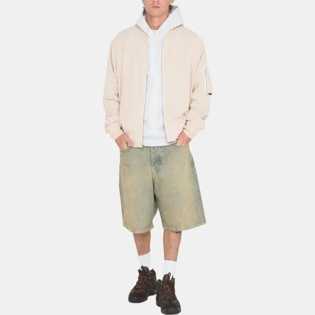 Stussy Linen Beach Bomber
