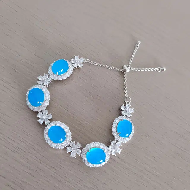 识恩 精致简约时尚气质高贵典雅小众设计清冷感 玉髓 手链 男女同款情侣款