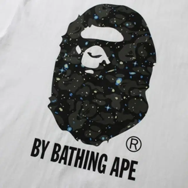 A BATHING APE Space Camo By Bathing Ape Tee T