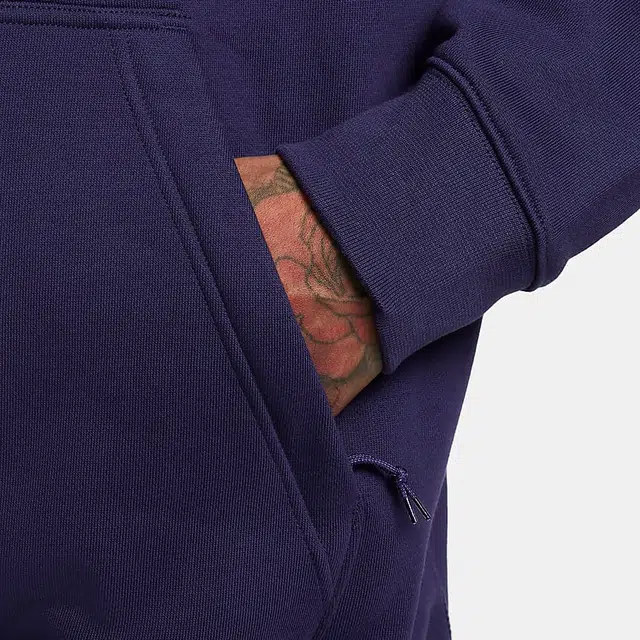 Nike Fleece Pullover Hoodie Purple Ink