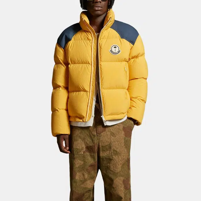 Moncler x Palm Angels FW23 Yellow Blue