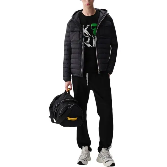 KARL LAGERFELD FW25 Down Hoodie Jacket