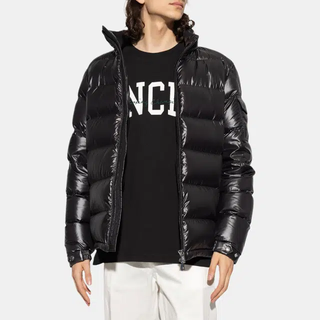 Moncler FW23 Down Jacket Navy