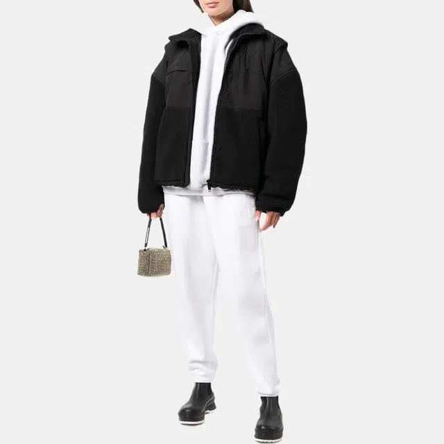 Alexander Wang拼接立领长袖夹克
