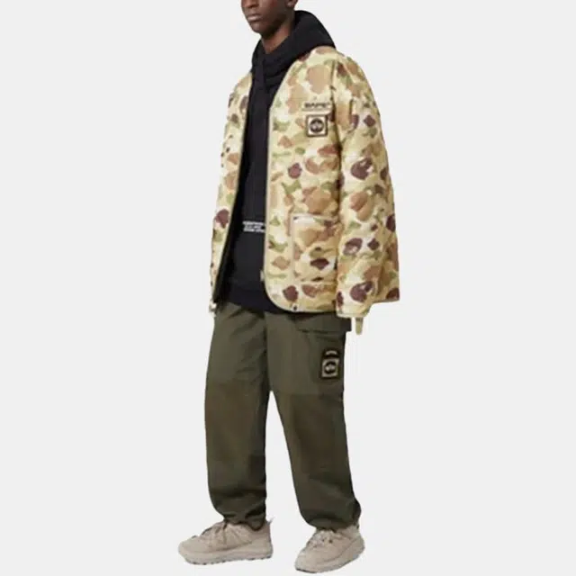 A BATHING APE x Alpha Industries Reversible Logo Jacket