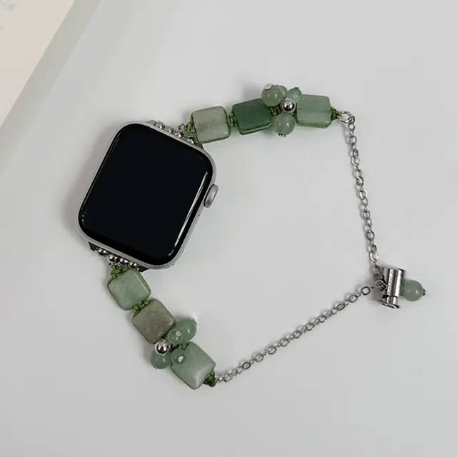 卫欣 苹果适用 手表表带 串珠材质 新中式串珠表链男女通用