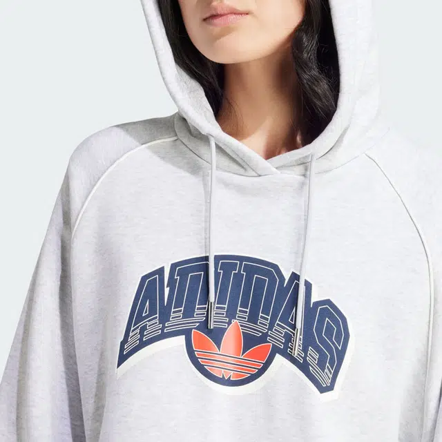 adidas originals Cropped Hoodie Logo