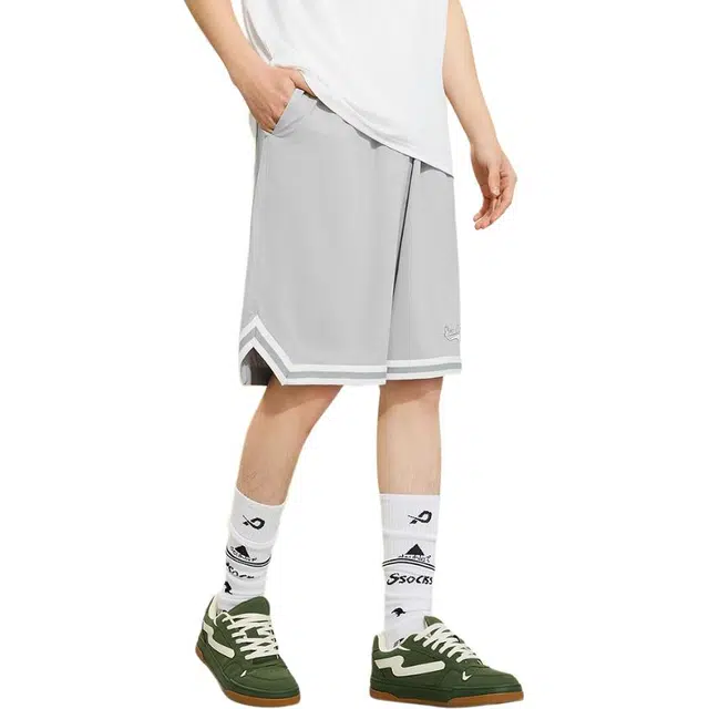 三福 运动风宽松中腰五分休闲短裤 男款