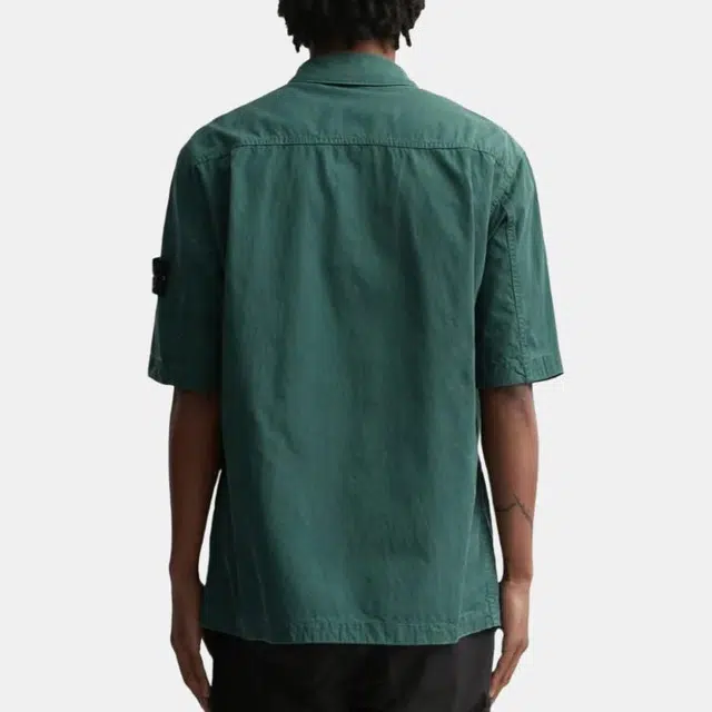 Stone Island 23SS Bottle Green Shirt