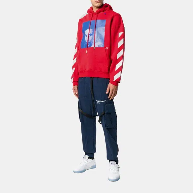 OFF-WHITE Hoodie Red
