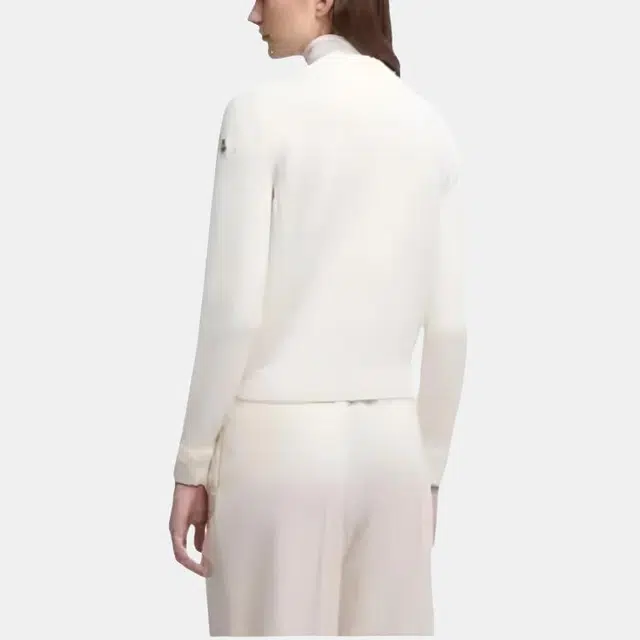 Moncler Padded Corduroy Padded Wool Zip-Up Cardigan