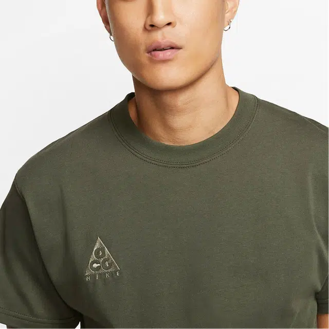 Nike ACG Logo T-Shirt Cargo Khaki T