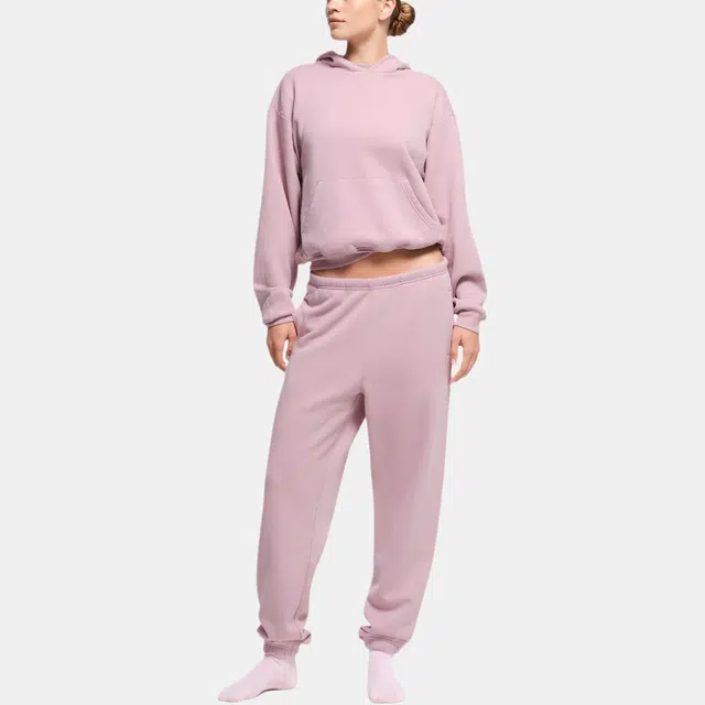 SKIMS FW24 COTTON FLEECE CLASSIC HOODIE DUSK