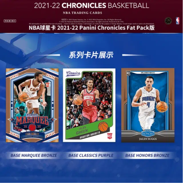 PANINI NBA 2022 Chronicles Basketball