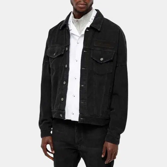 Palm Angels Corduroy Jacket Black