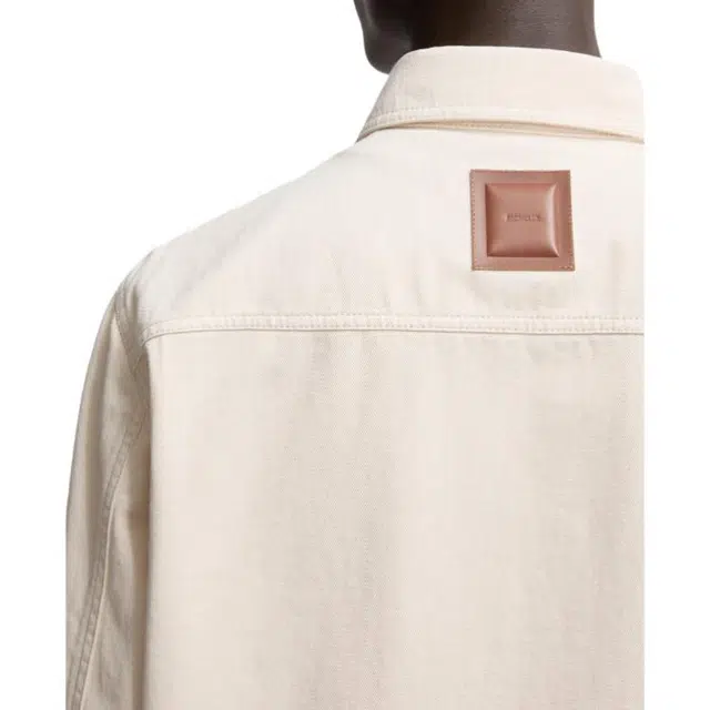 Moncler Denim Long Sleeve Shirt