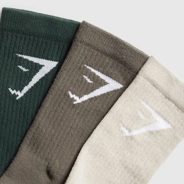 GYMSHARK Crew Socks 3